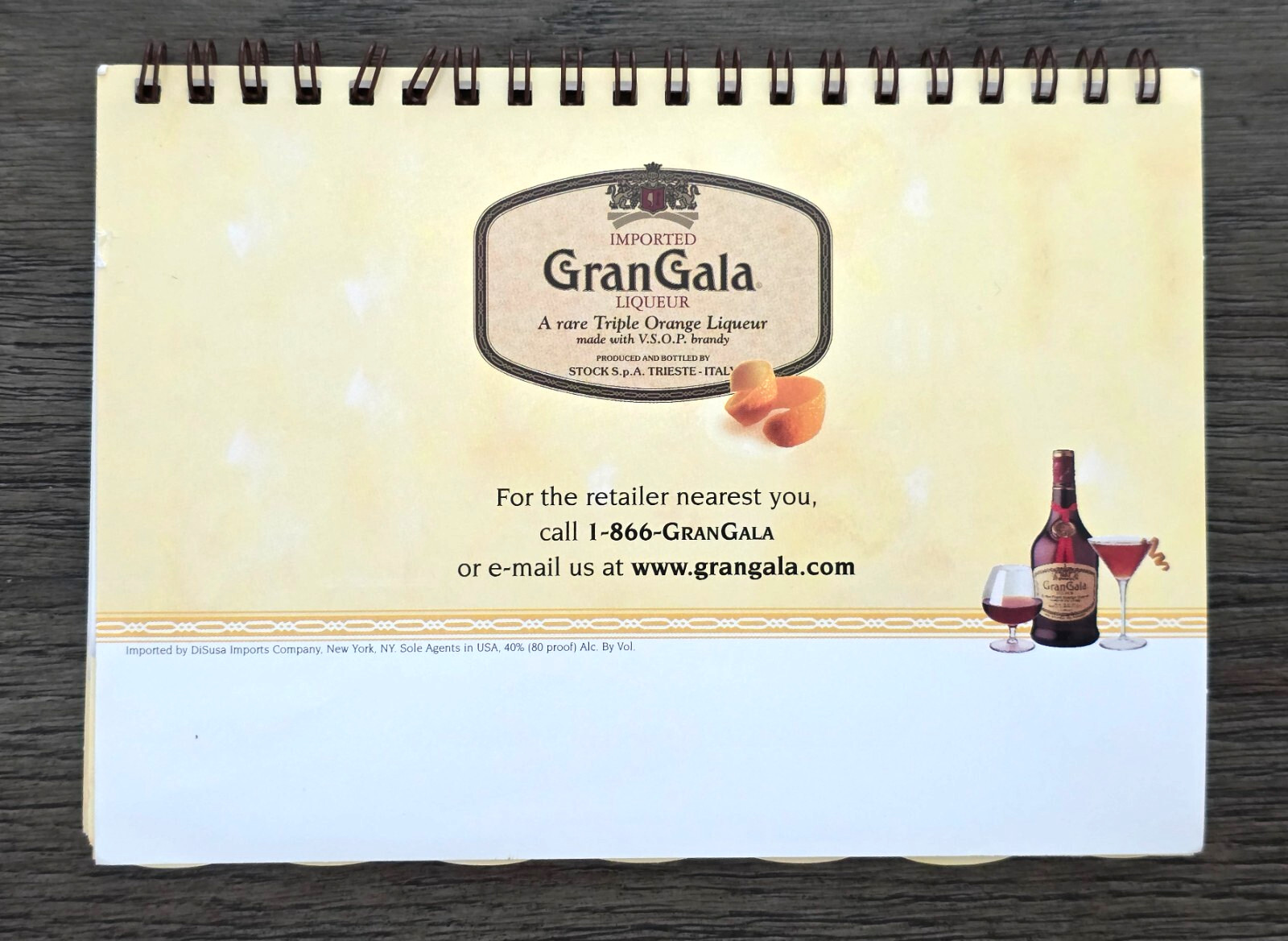 GRAN GALA Triple Sec Recipes with a Twist for Food and Drink Recipes 18 Pages
