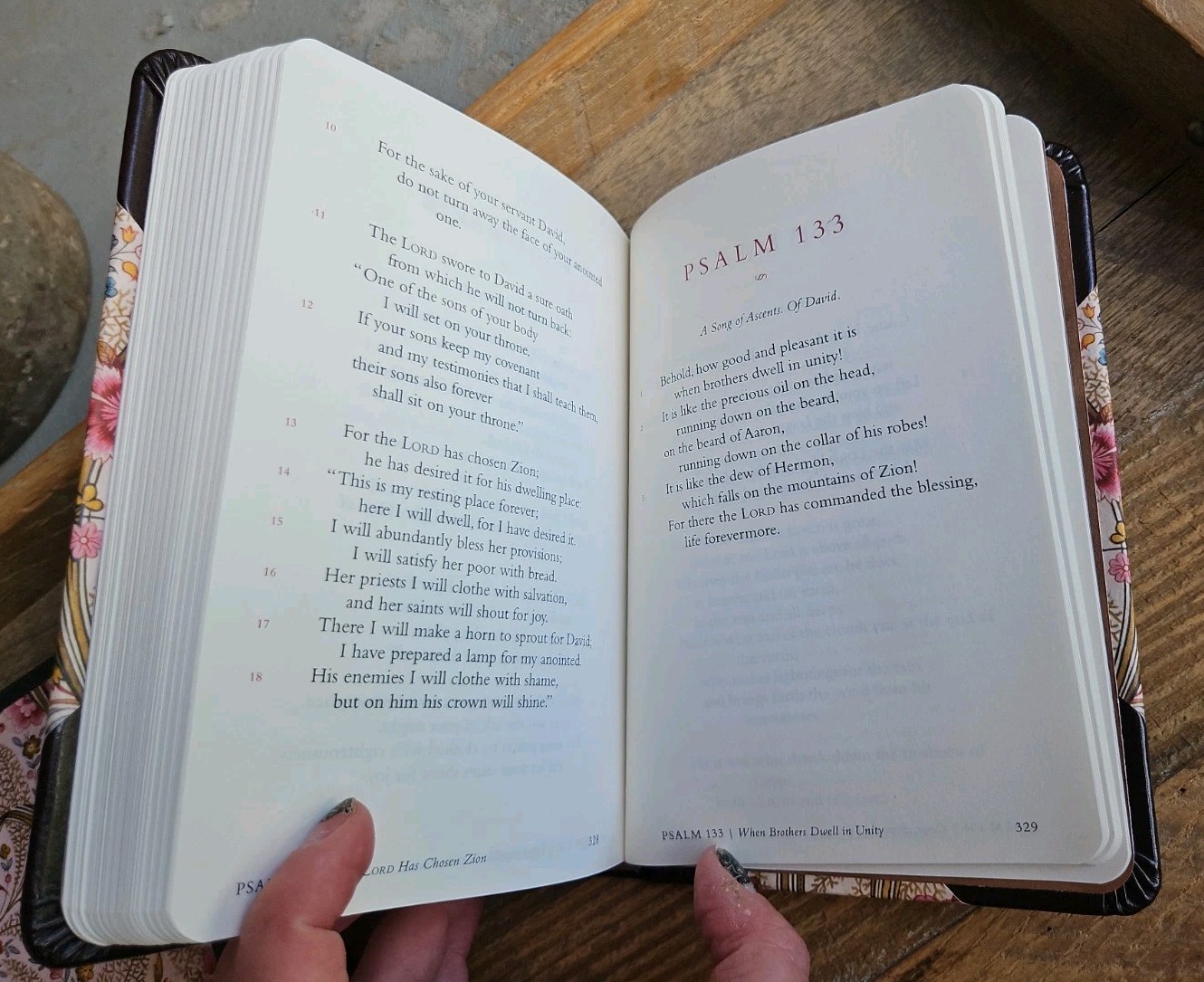 Boxed! Psalms, ESV (Summer Garden 2016, Hardcover) beautiful & OOP VG!