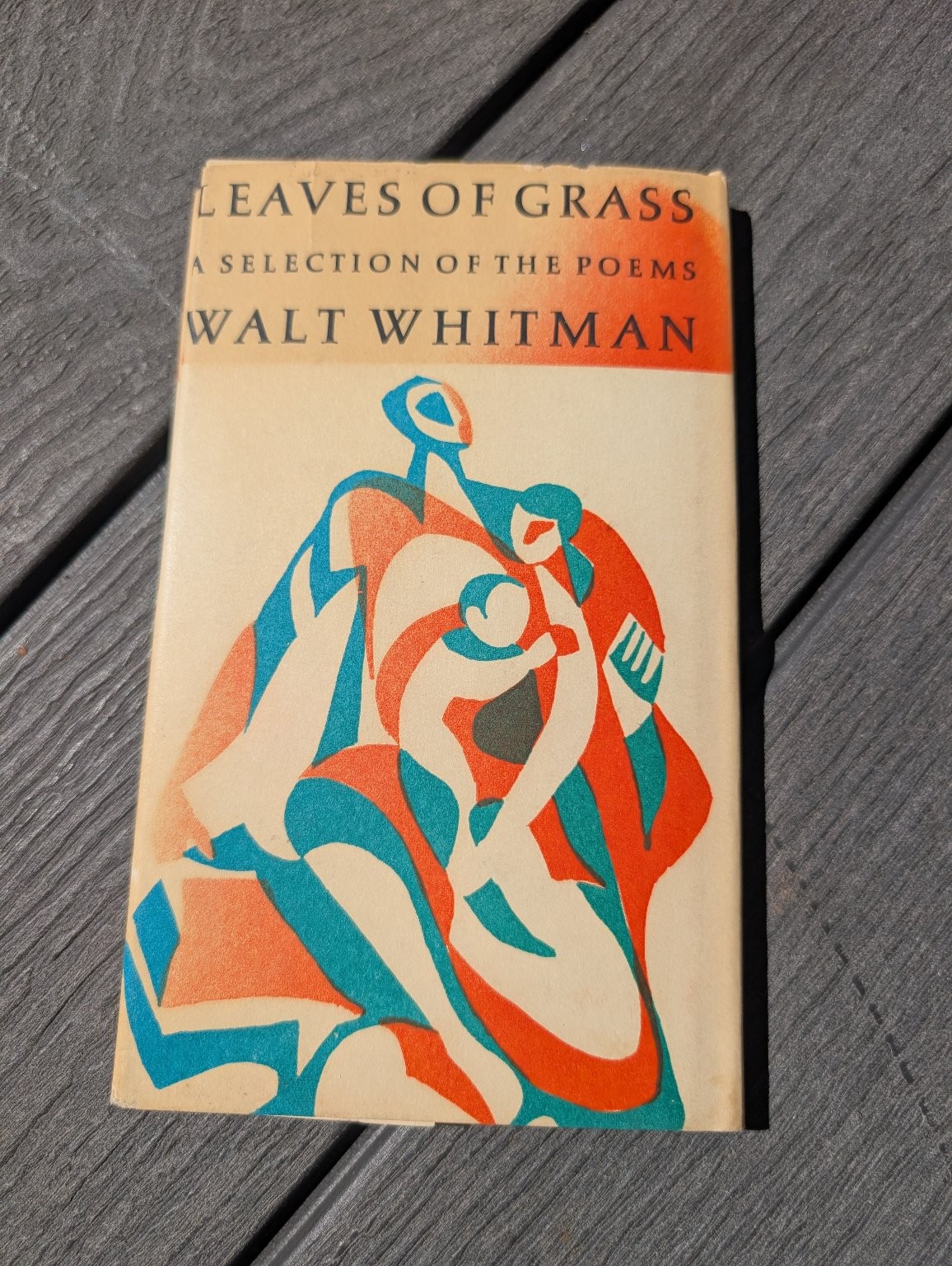 Leaves of Grass Walt Whitman 1968 Illustrated Peter Pauper Press Poetry Book
