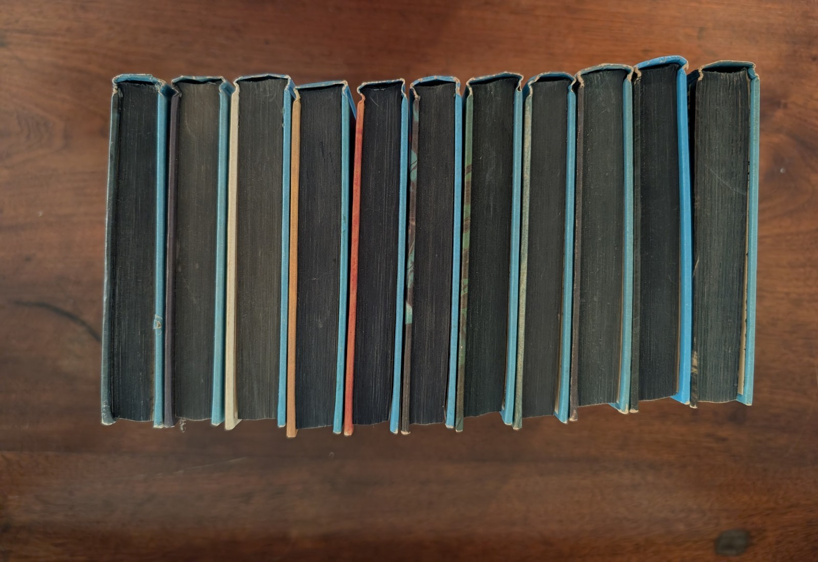 Vintage Hardy Boys Books Lot of 11 Hardcover Blue Spines Grosset Dunlap