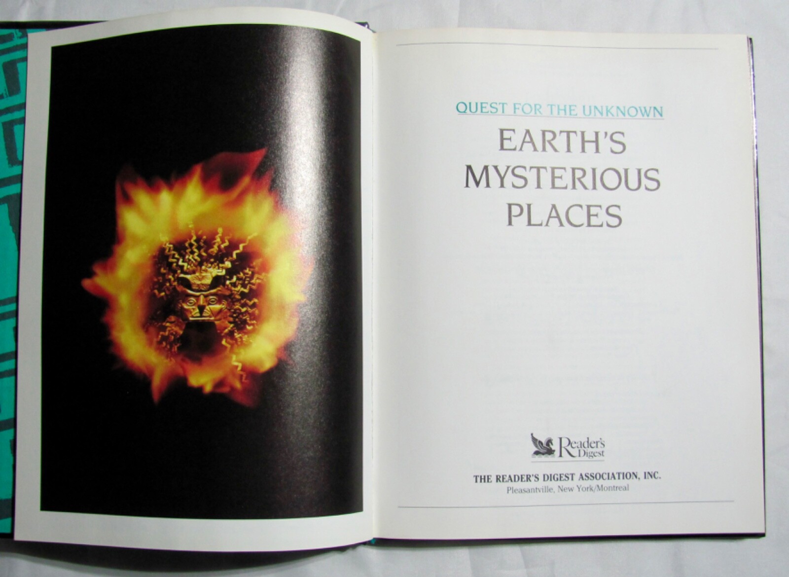 Earth’s Mysterious Places Quest For The Unknown : Reader’s Digest 1992; 144 pgs.