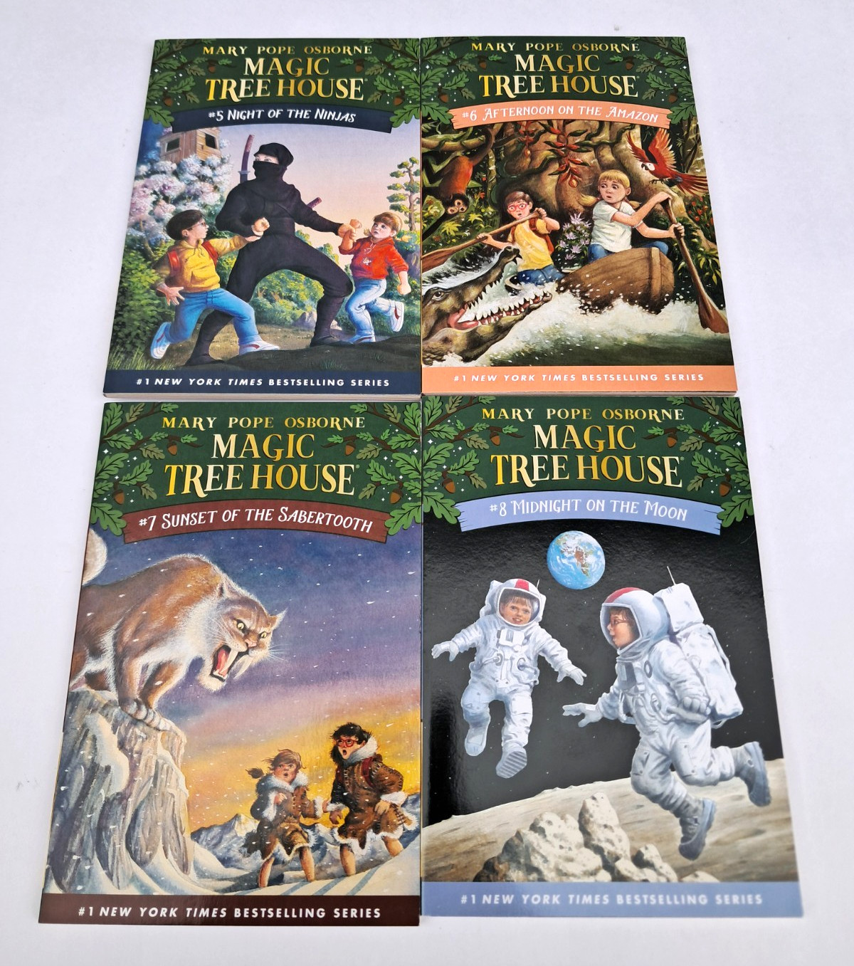 Magic Tree House Books 5–8 Box Set Mary Pope Osborne – Paperbacks – Very Good