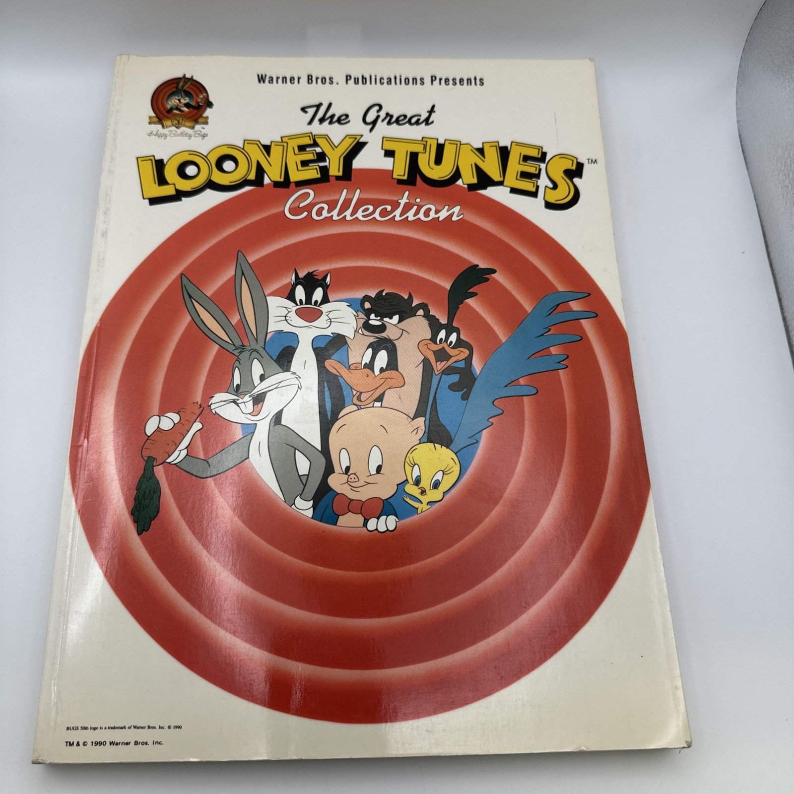 THE GREAT LOONEY TUNES COLLECTION Songbook 1990 First Edition Trade EUC