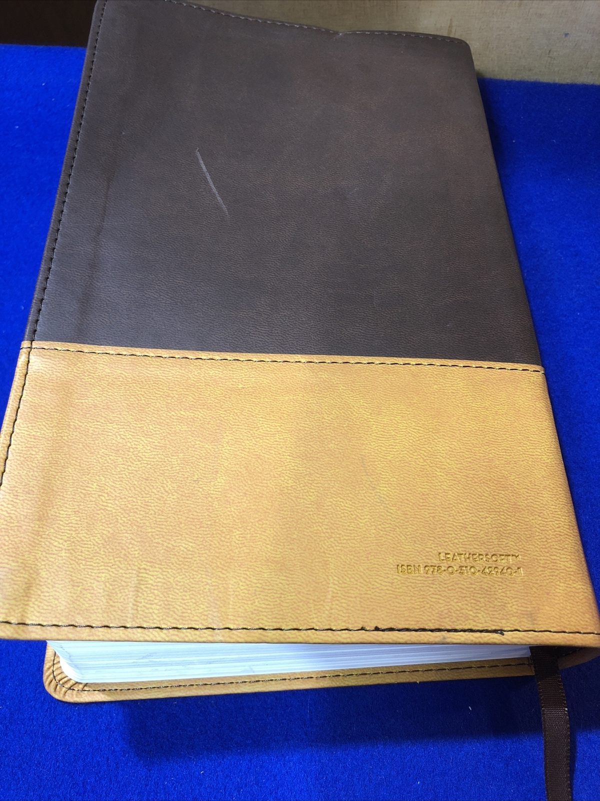 NIV Pew Large Print BIBLE Large Print Leathersoft