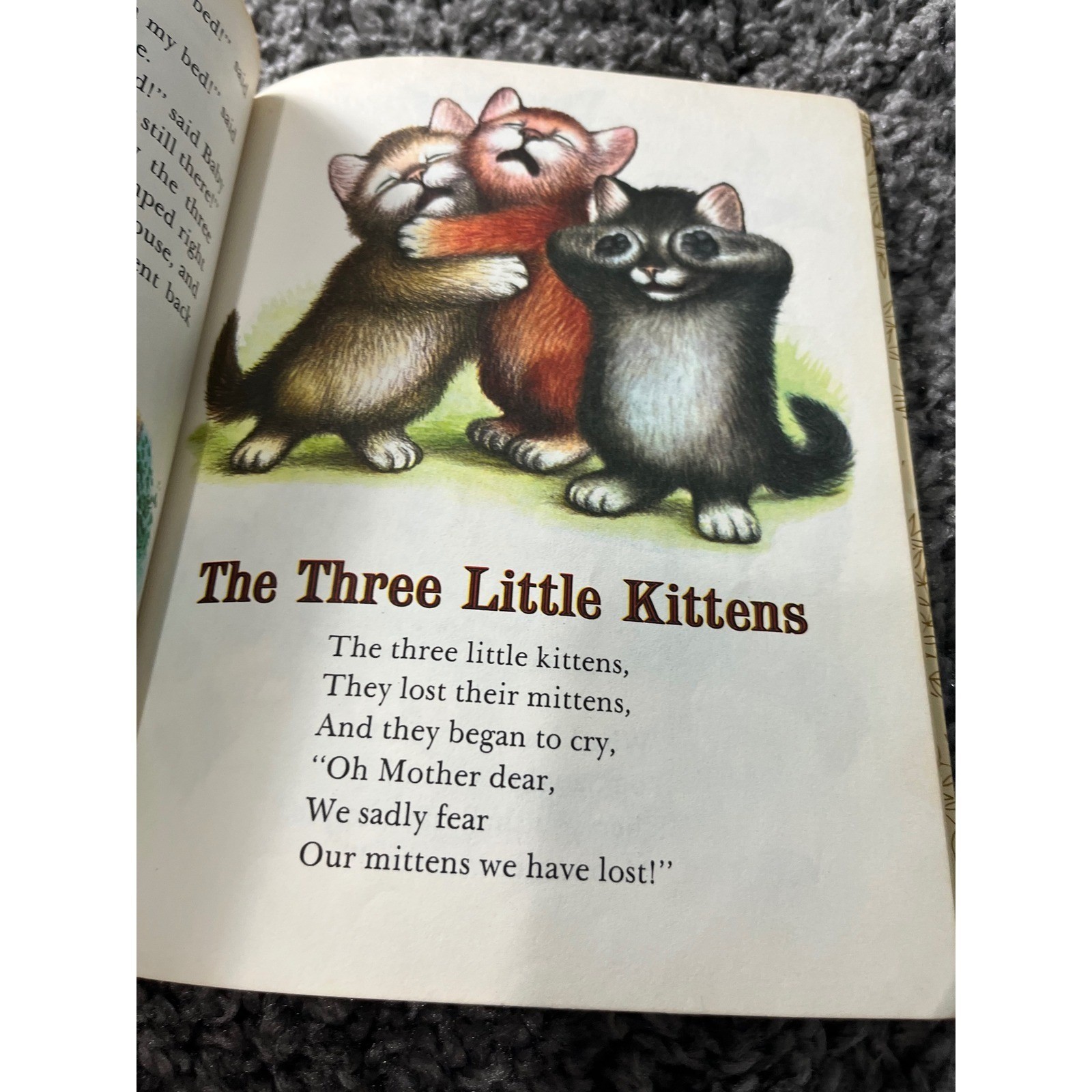 Three Bedtime Stories Little Golden Book 1975 Garth Williams Vintage 309-41