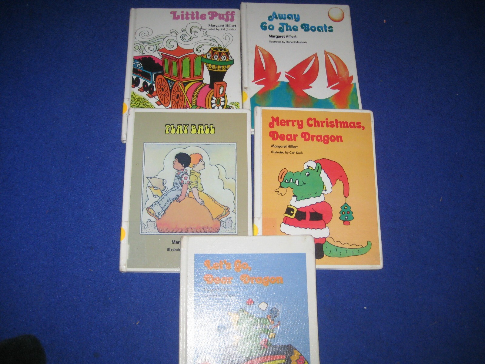 Modern Curriculum Press Five Hardback readers/ by Hillert/ phonics/ 5