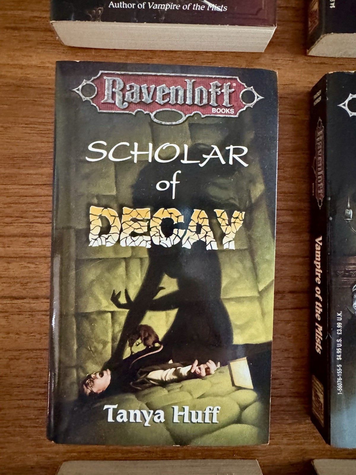 RAVENLOFT 9x PAPERBACK Book LOT Fantasy Horror TSR Christie Golden J ROBERT KING