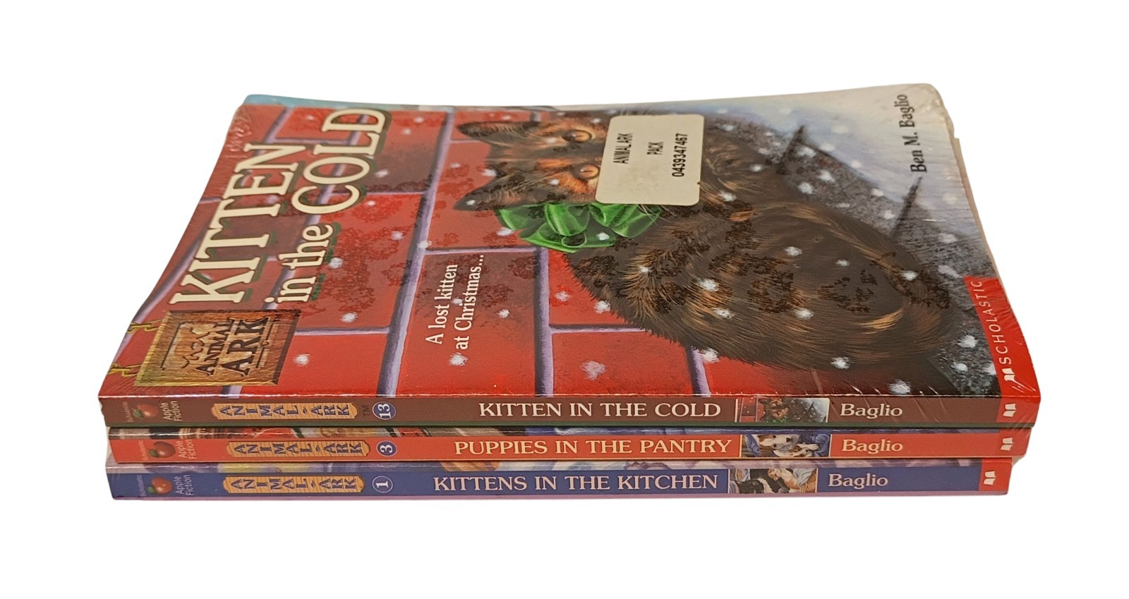 Animal Ark Books by Ben M. Baglio Lot of 3 Childrens Chapter Books Scholastic