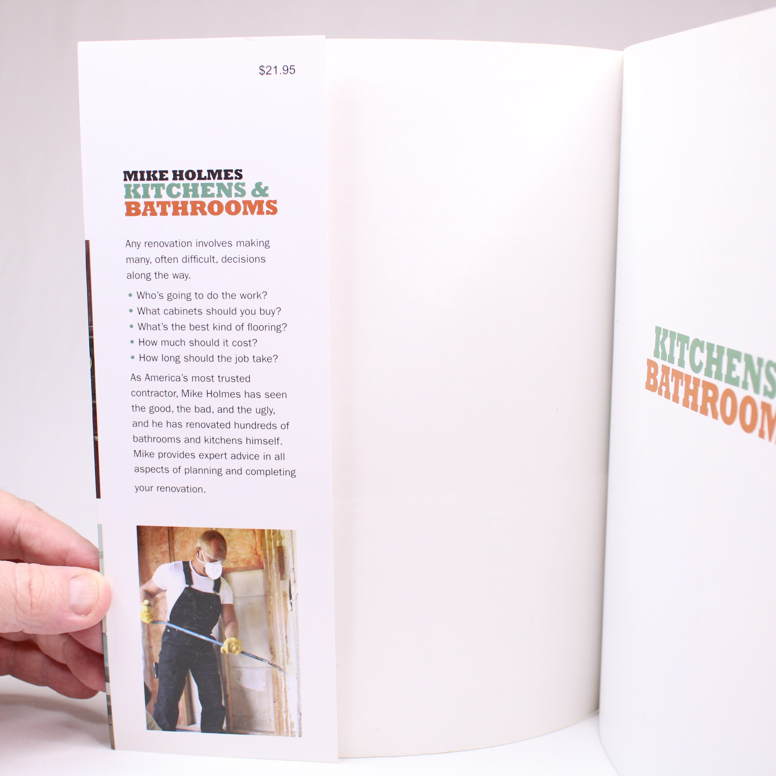 Mike Holmes Kitchens & Bathrooms Make It Right By Holmes Mike Paperback Book