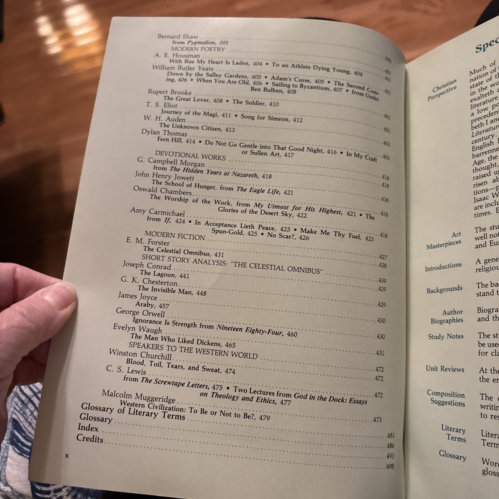 The Literature of England, classics for Christians Vol.6, 498 Pages