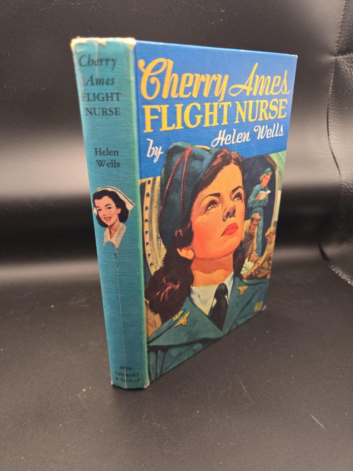 Cherry Ames Flight Nurse by Helen Wells 1945 Hardcover Grosset & Dunlap