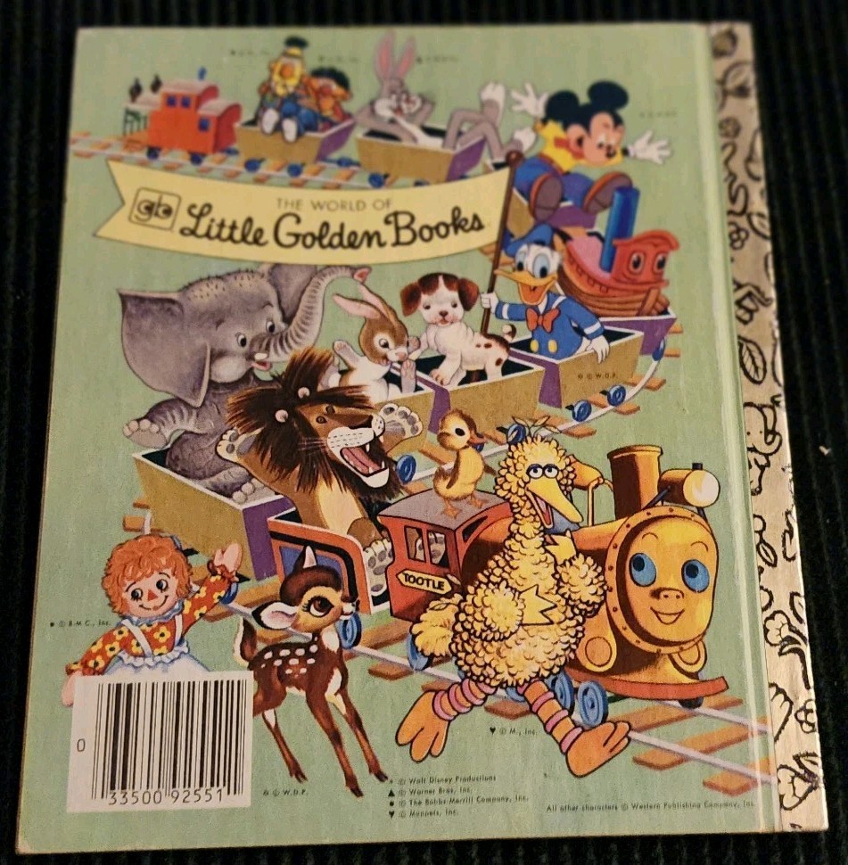 Walt Disney’s Mickey Mouse and Goofy: The Big Bear Scare Little Golden Book 1978