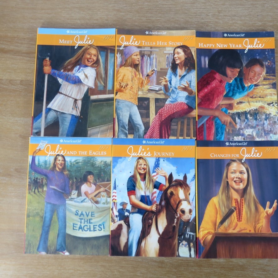 Julie 1974 American Girl Collection Paperback 1-6