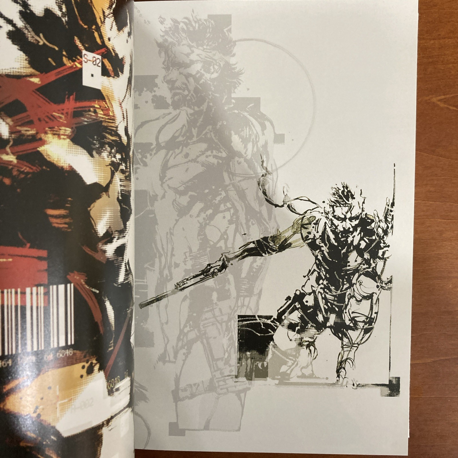 THE ART OF METAL GEAR SOLID The Original Trilogy Art Book Illustration
