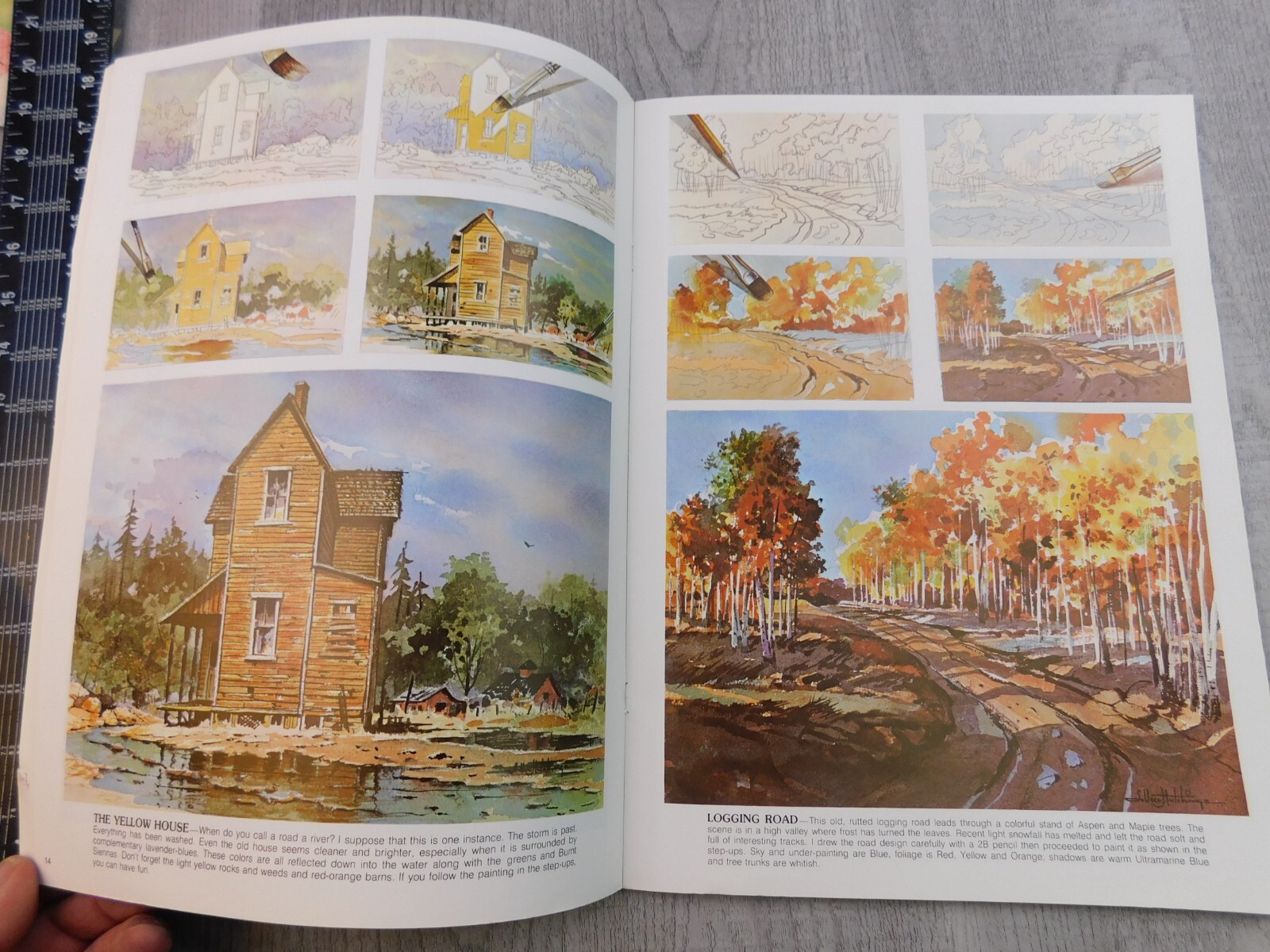 It’s Fun To Paint Roads & Rivers LaVere Hutchings Walter T Foster Painting Book