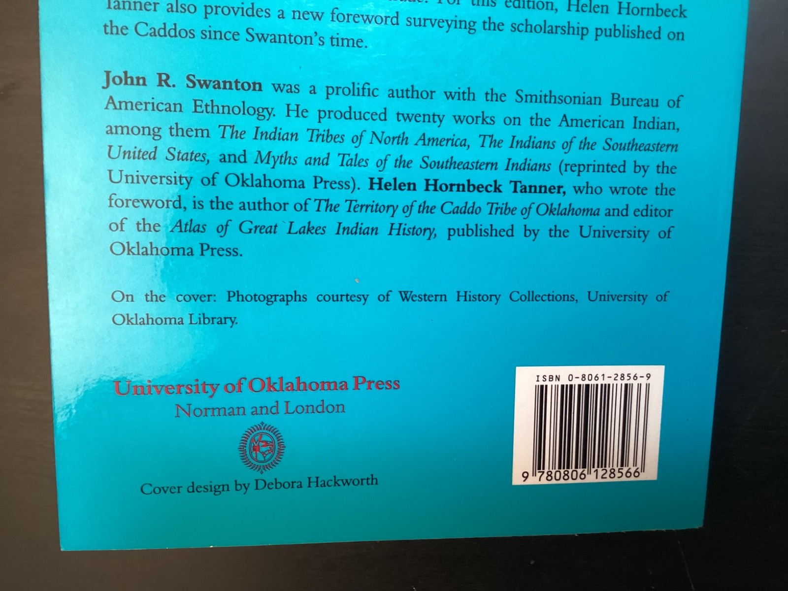 Source Material on History and Ethnology of Caddo Indians, John Swanton, 1996 OU