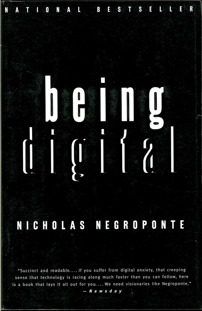 Being Digital, Nicholas Negroponte, PB Very Good 9780679762904