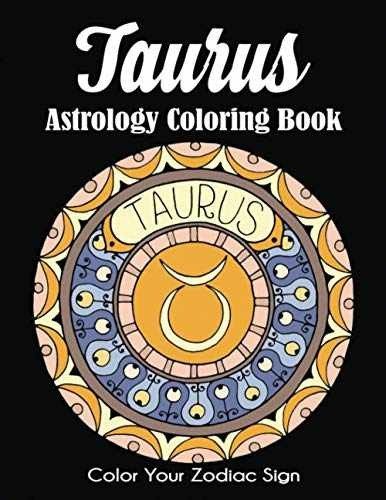 Taurus Astrology Coloring Book: Color – Paperback, by Dylanna Press – Acceptable