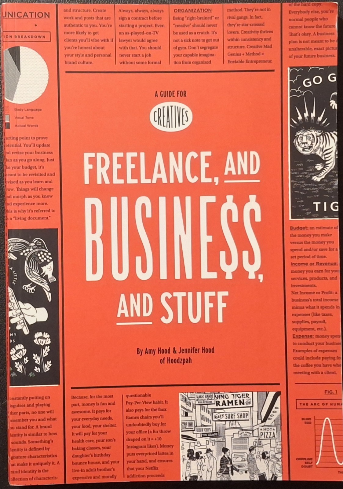 Freelance, and Business, and Stuff : A Guide for Creatives by Jennifer Hood and