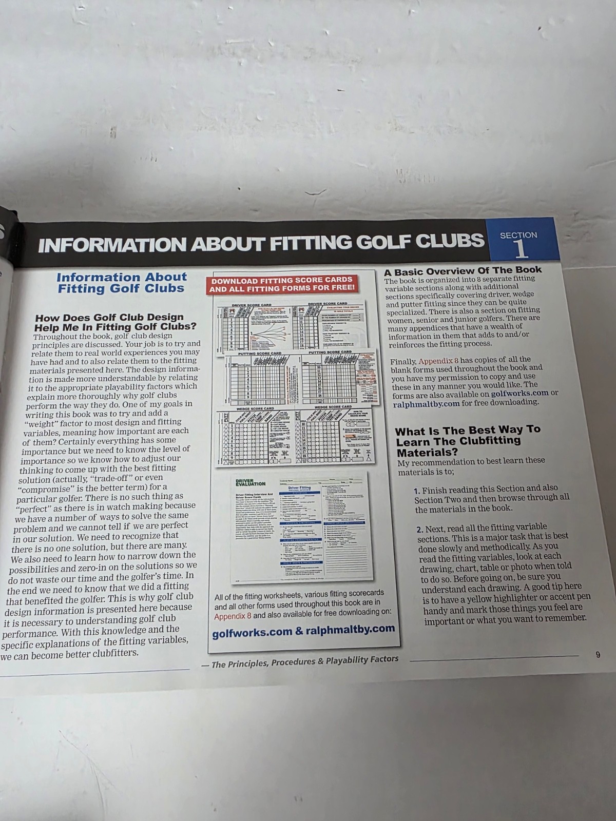 Complete Book of Golf Club Fitting and Performance by Ralph Maltby (2011,…