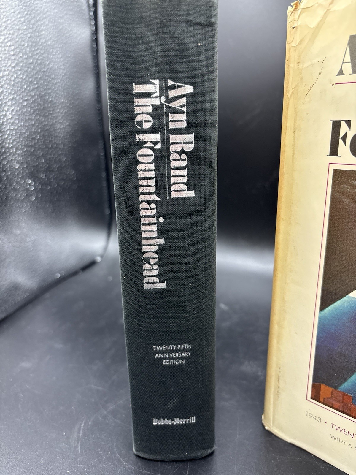 The Fountainhead by Ayn Rand 25th Anniversary Edition 1968 HC ~Intro By Ayn Rand