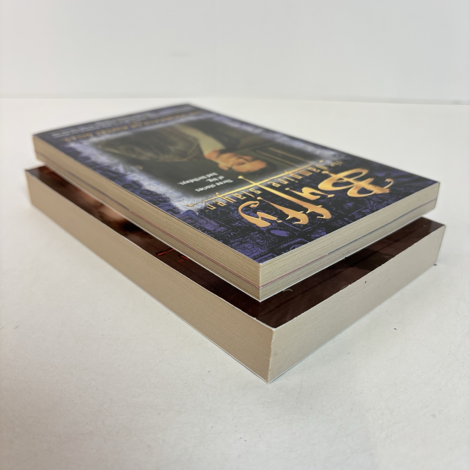 Buffy The Vampire Slayer 2 Book Lot Oz Into Wild & Rupert Giles Vol 1 PB 2002 C3