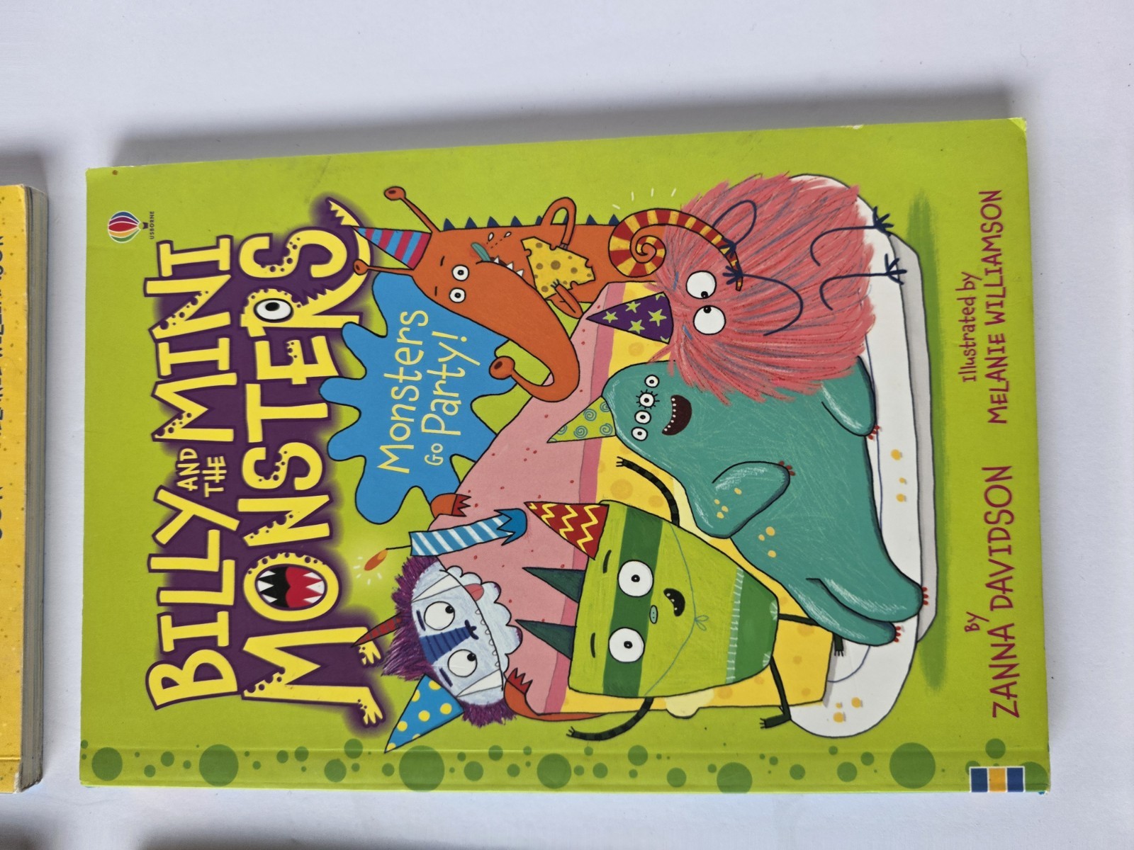 Usborne Billy And The Mini Monsters Books by Zanna Davidson- Lot of 9 VGC PB