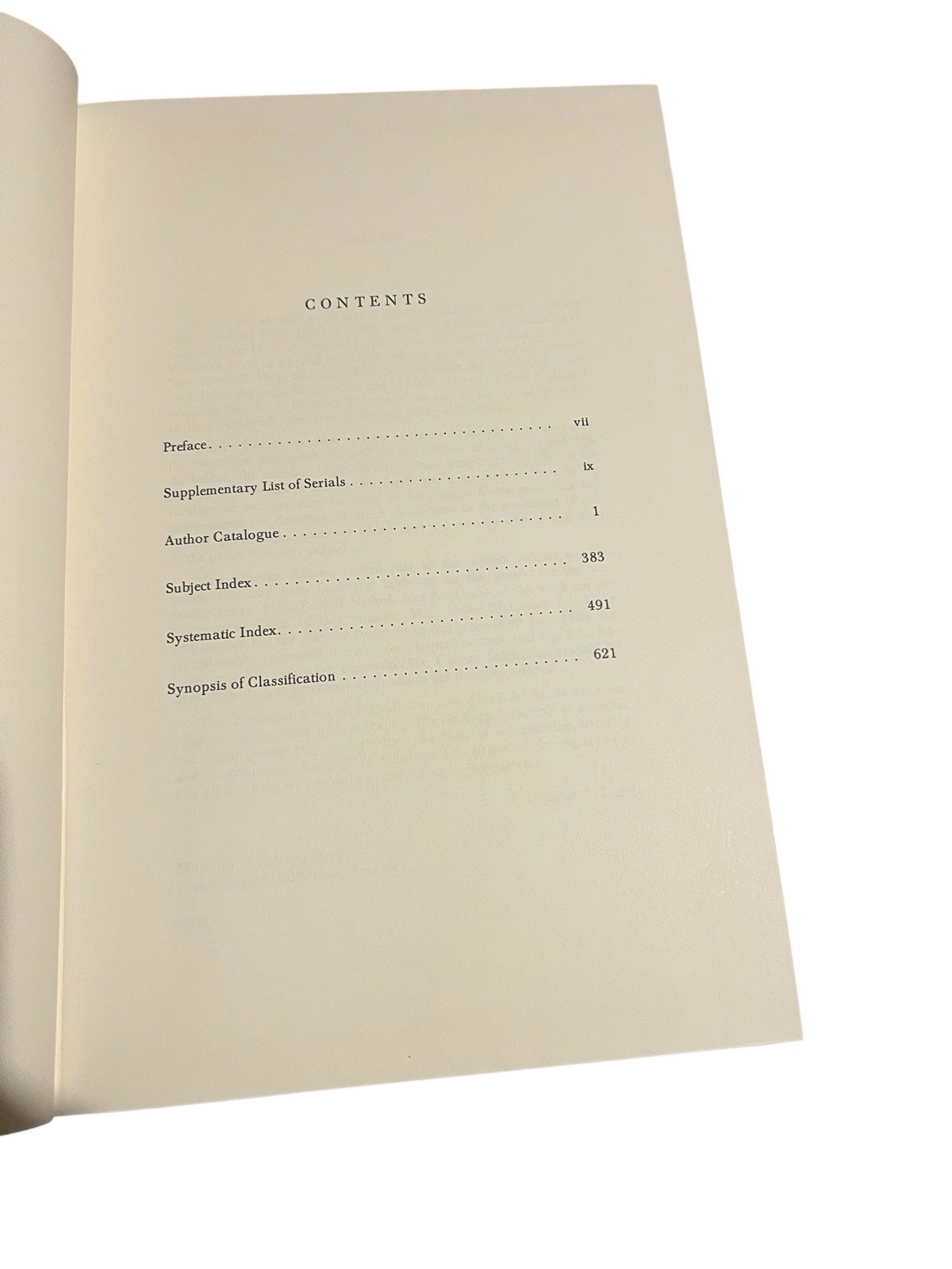 Bibliography And Index Of Fossil Vertebrates 1959-1963 Hardcover 1968