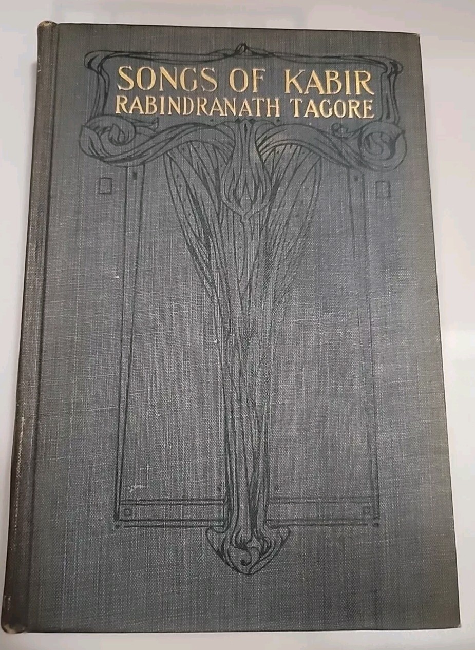 Rare Songs of Kabir by Rabindranath Tagore, 1915 First Edition Macmillan Vintage