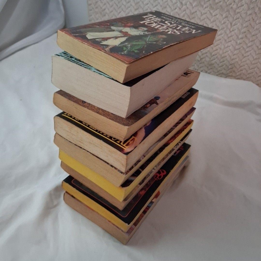 Starless Night / Bard / Blue Adept, Fantasy PB Lot Of 9 Novels Sword & Sorcery