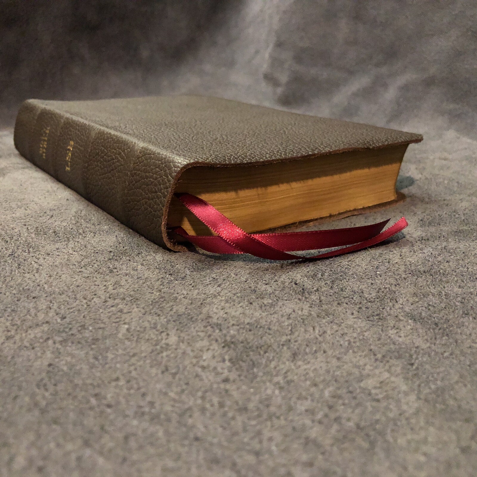 Legacy Standard Bible LSB Handy Size Brown Soft Leather MacArthur Verse By Verse