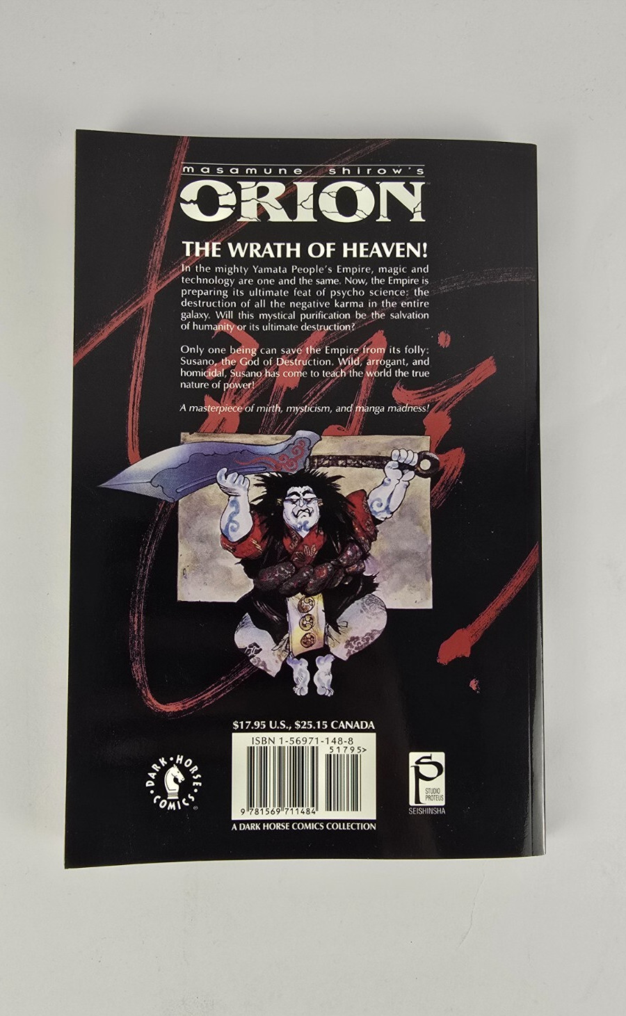 Orion 2nd edition by Masamune Shirow Dark Horse Comics Like New