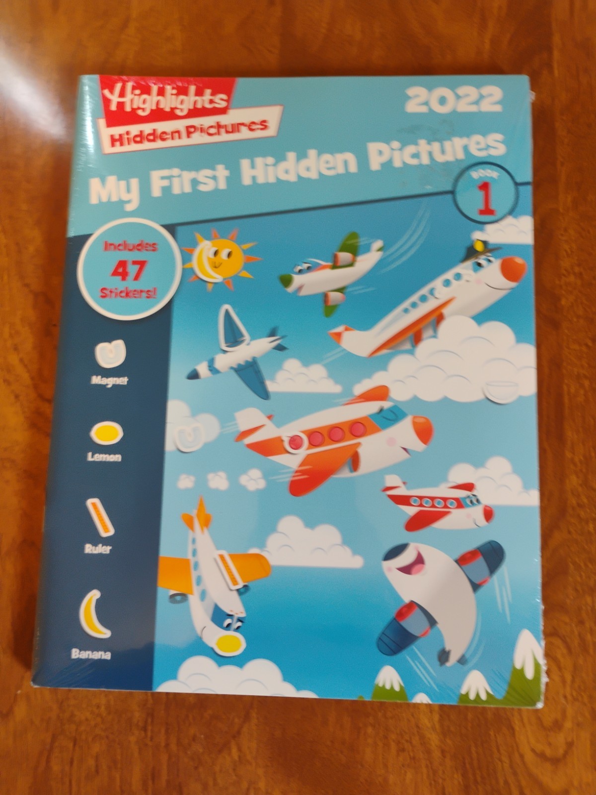 Highlights Hidden Pictures, My First Hidden Pictures Books 1, 2, 3, 4 Lot Set
