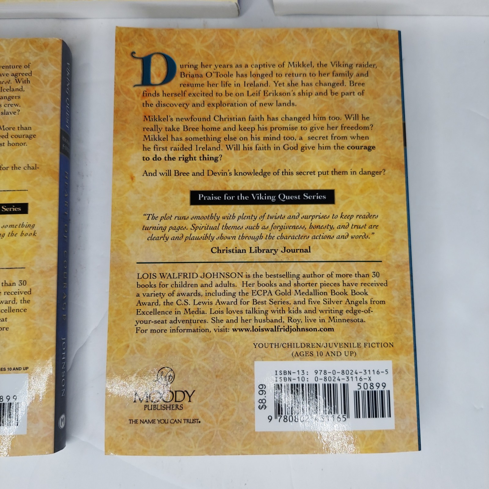 VIKING QUEST Series Lois Walfrid Johnson Complete Set Books 1 2 3 4 5 Ex Library