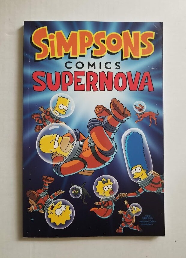 Simpsons Comics Supernova by Matt Groening (2012, Paperback)