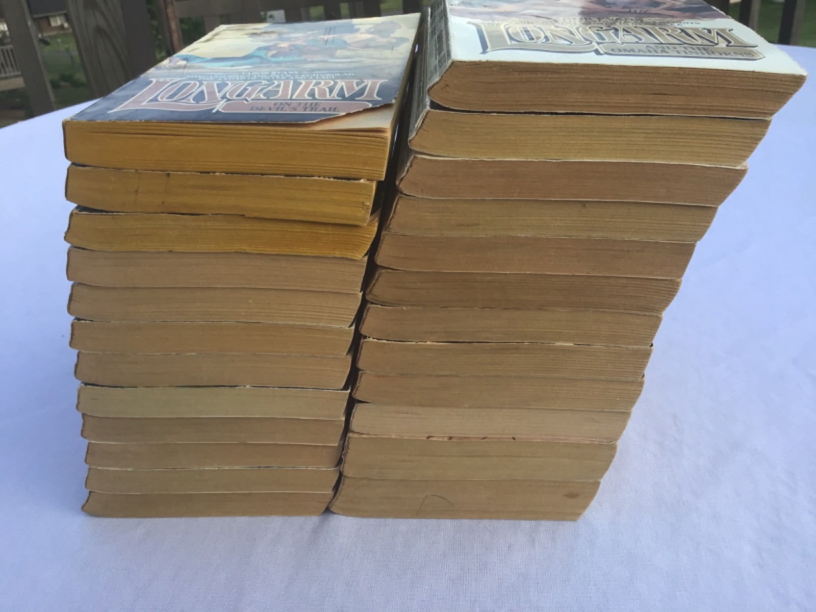 Longarm Series Paperbacks by Tabor Evans 1979-2003 Lot of 24 Vintage