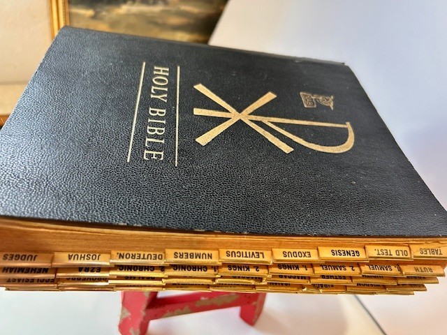 Holy Bible New American Bible NAB Catholic Press World First Edition 1970