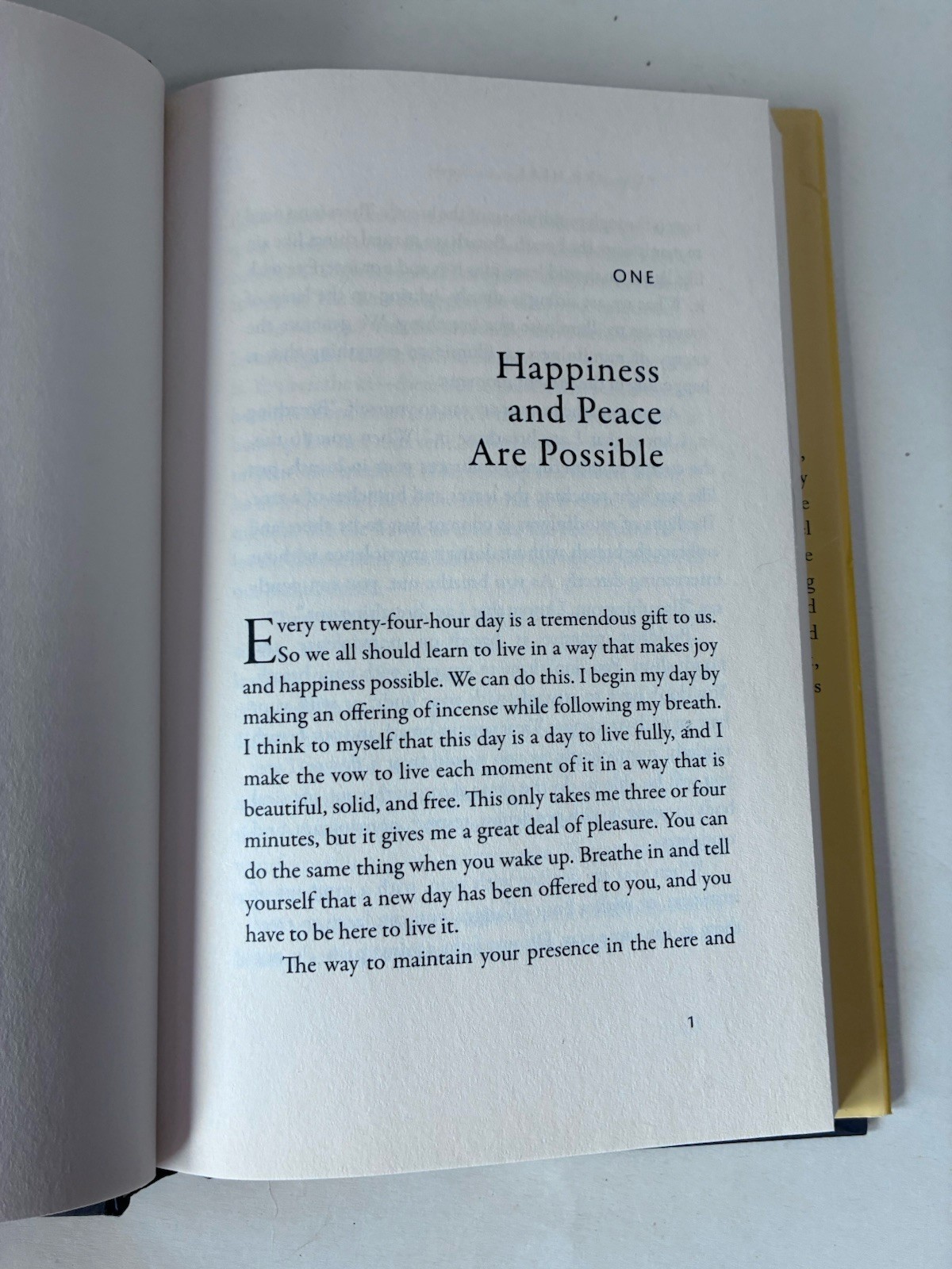 2001 You Are Here Discovering the Magic of the Present Moment Thich Nhat Hanh
