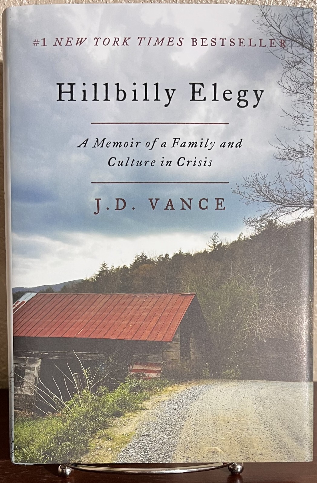 HILLBILLY ELEGY by J. D. Vance (2016, Hardcover) Later Printing
