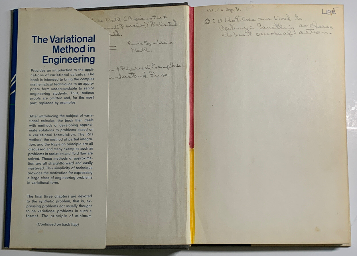 The Variational Method In Engineering by Schechter