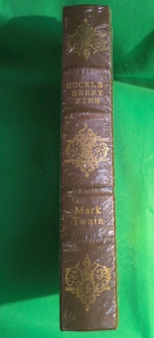The Adventures Of Huckleberry Finn Mark Twain Leather Bound Easton Press SEALED