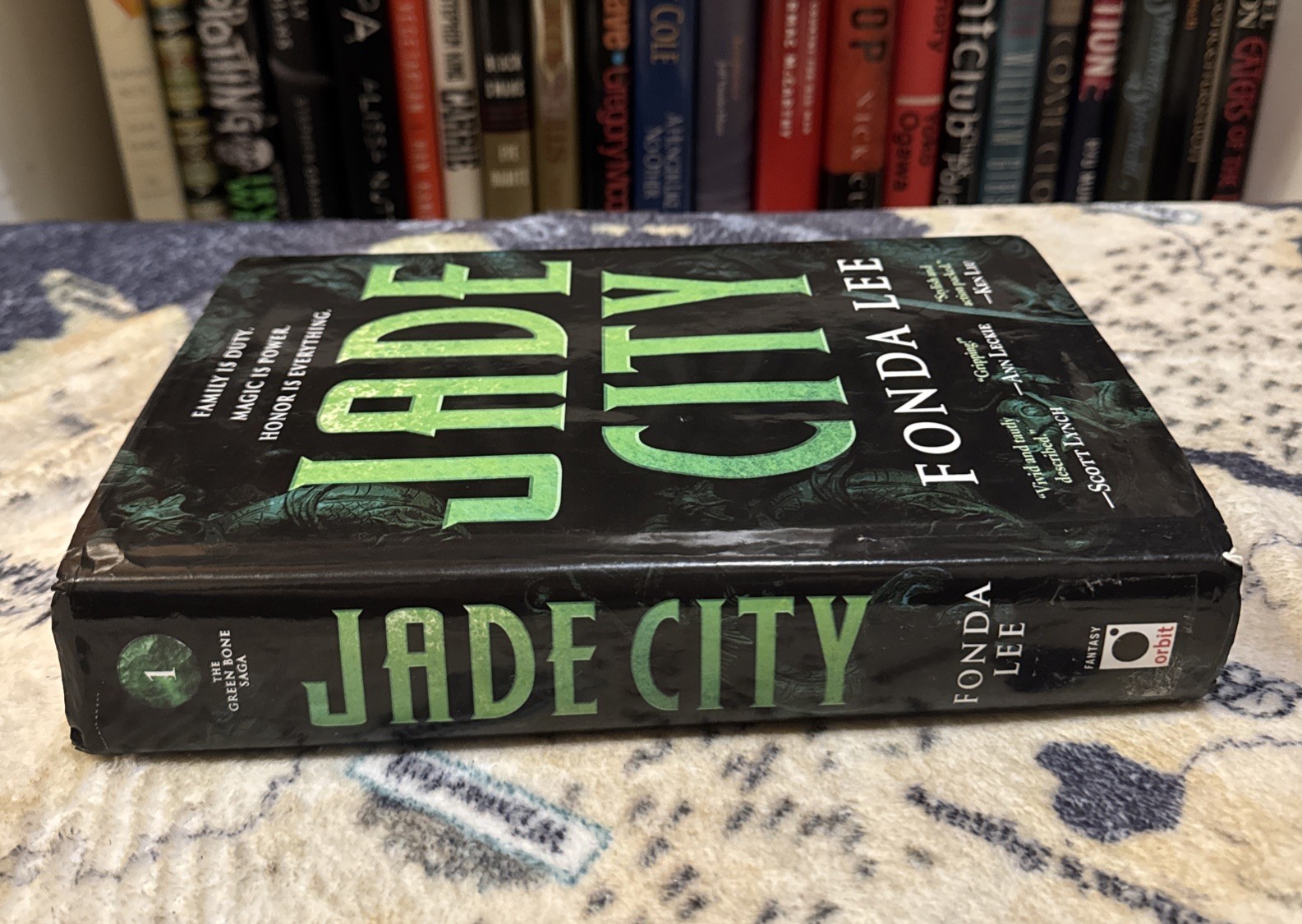 Jade City – Fonda Lee (Hardcover) First Edition/Print, 1st/1st, $26.00, ACCPT
