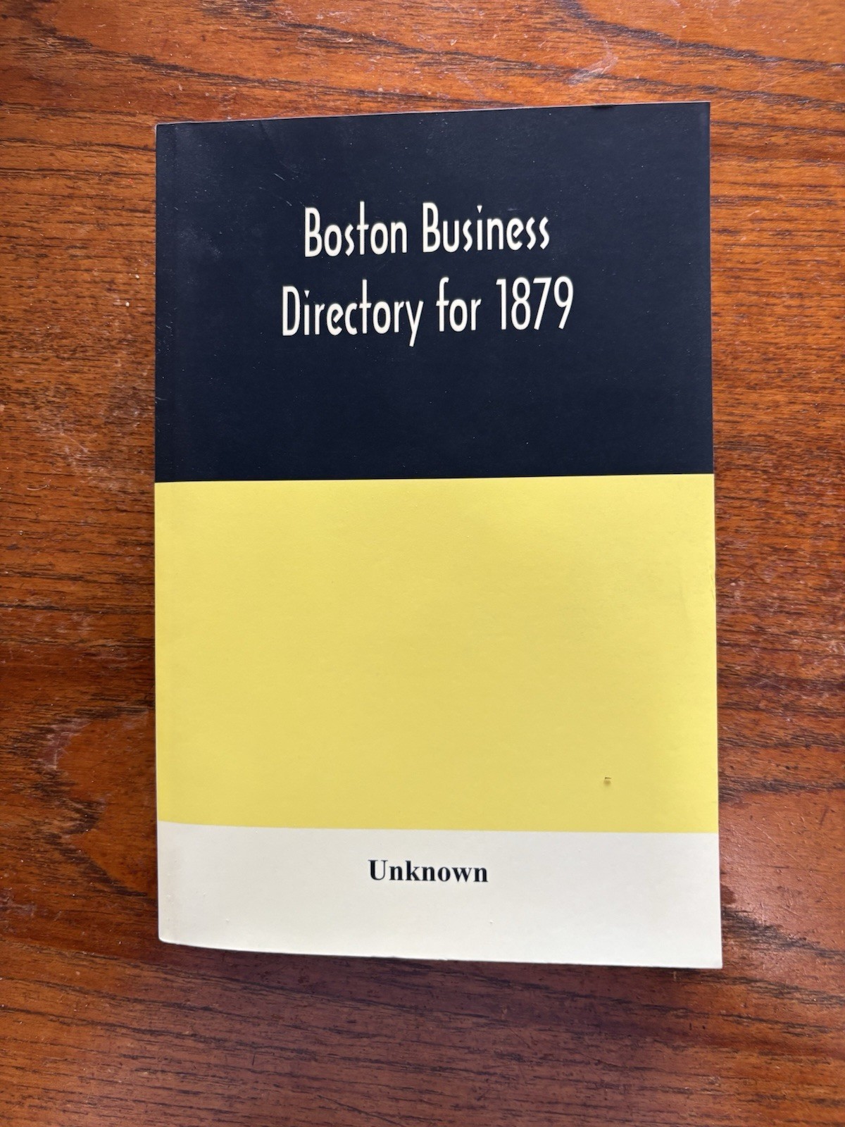 Boston Business Directory For 1879 Alpha Reproduction