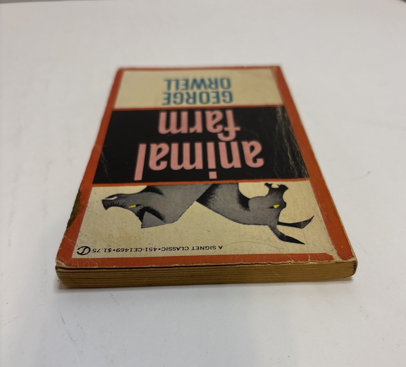 Vintage! George Orwell Book Set: Animal Farm and 1984 Paperback Signet Classic