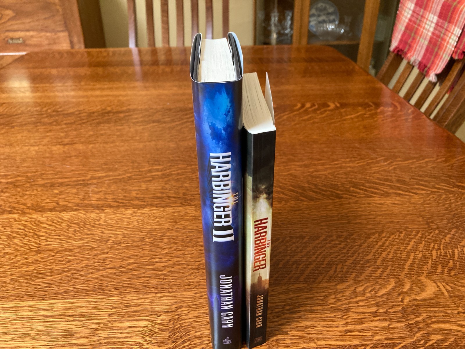 Jonathan Cahn Books X 2 The Harbinger (PB) & The Harbinger II (HB)