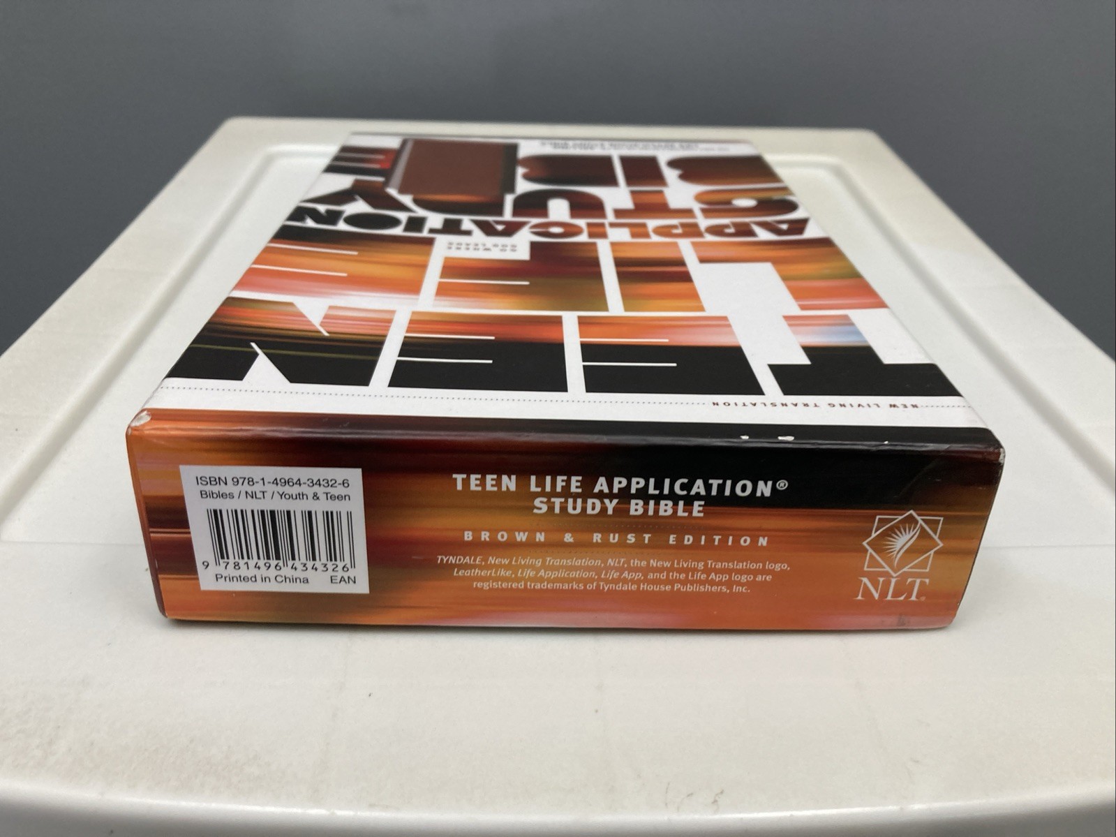 Teen Life Application Study Bible NLT (Leather / Fine Binding) Open Box