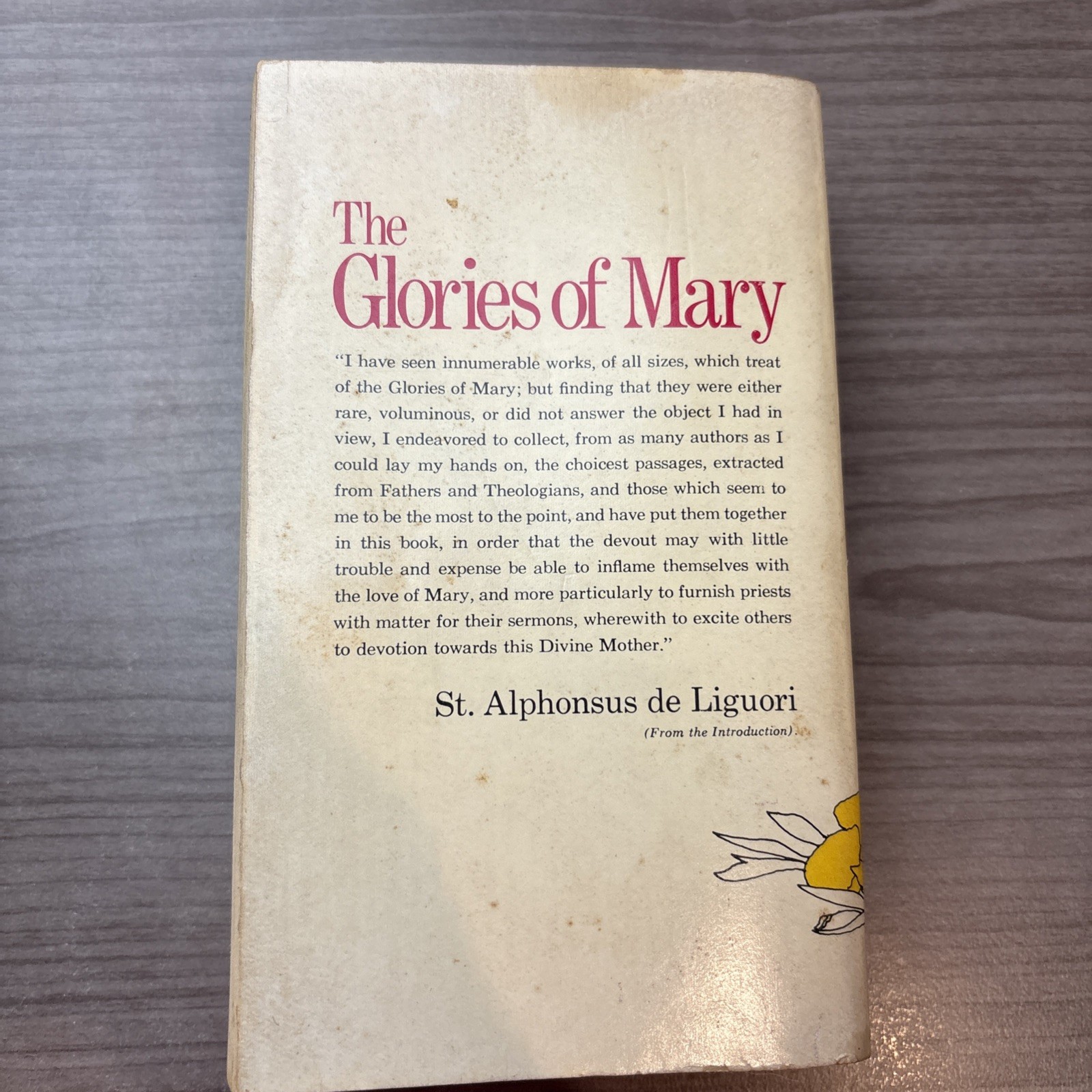 THE GLORIES OF MARY, Volumes 7 & 8 Complete St Alphonsus De Liguori Dr of Church
