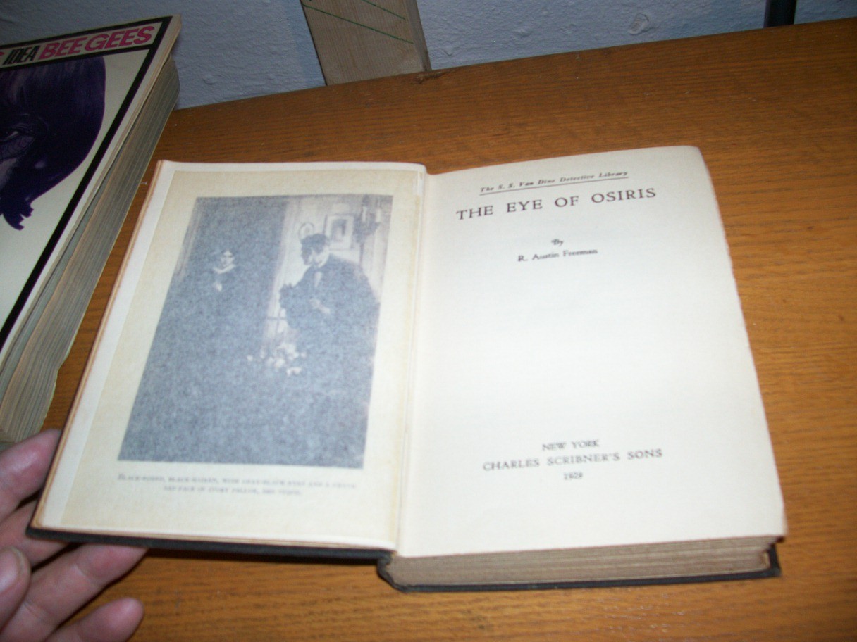 THE EYE OF OSIRIS R. Austin Freeman – The S.S. Van Dine Detective Library – 1929