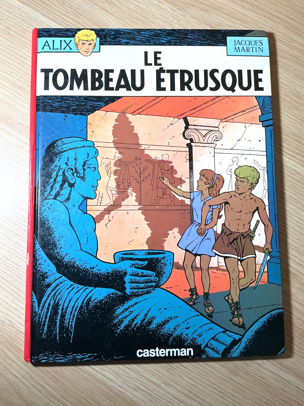 Les Aventures d’Alix, bande dessinée 4-Book French Hardcover Vintage