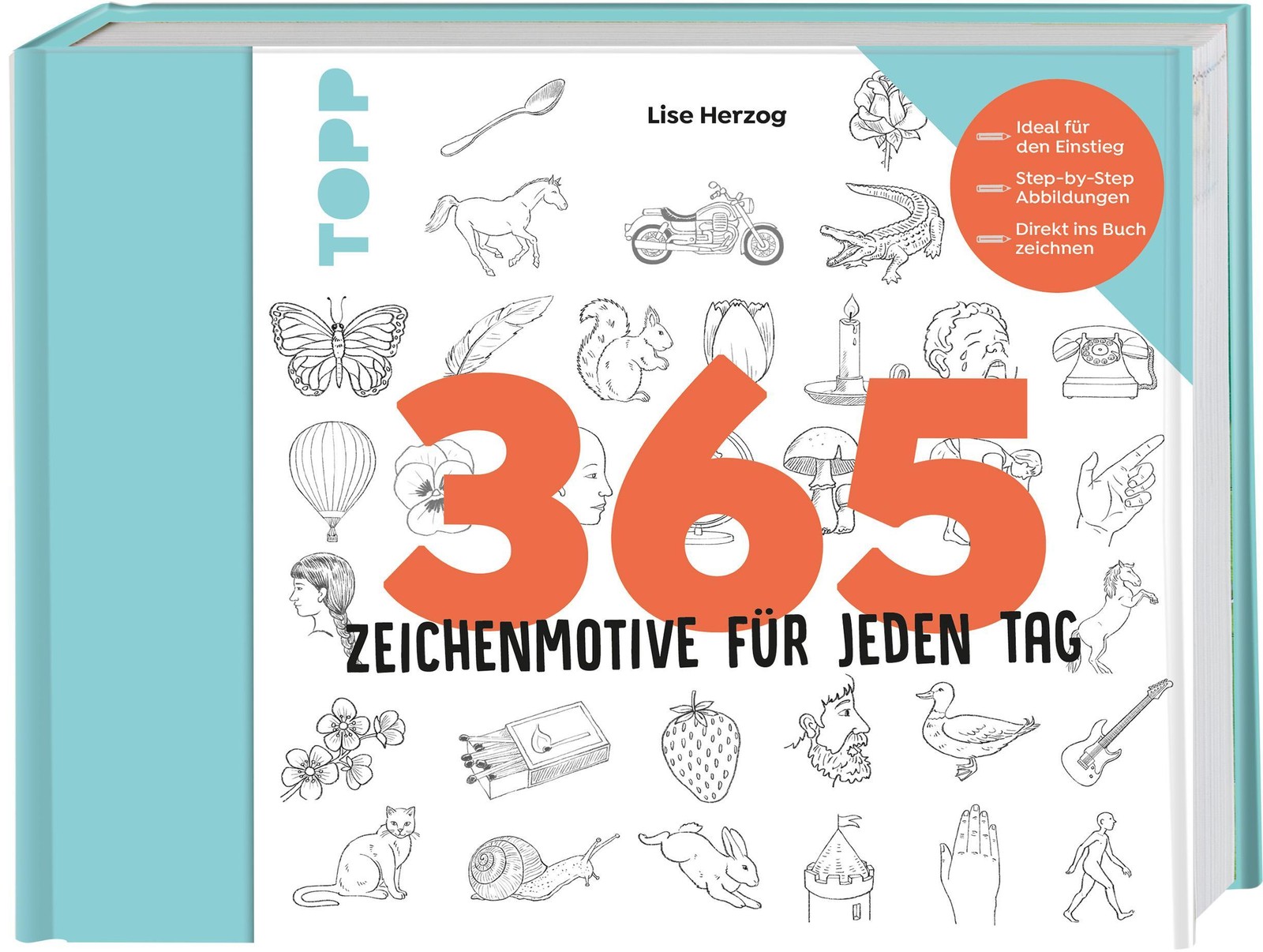 365 Zeichenmotive für jeden Tag Lise Herzog